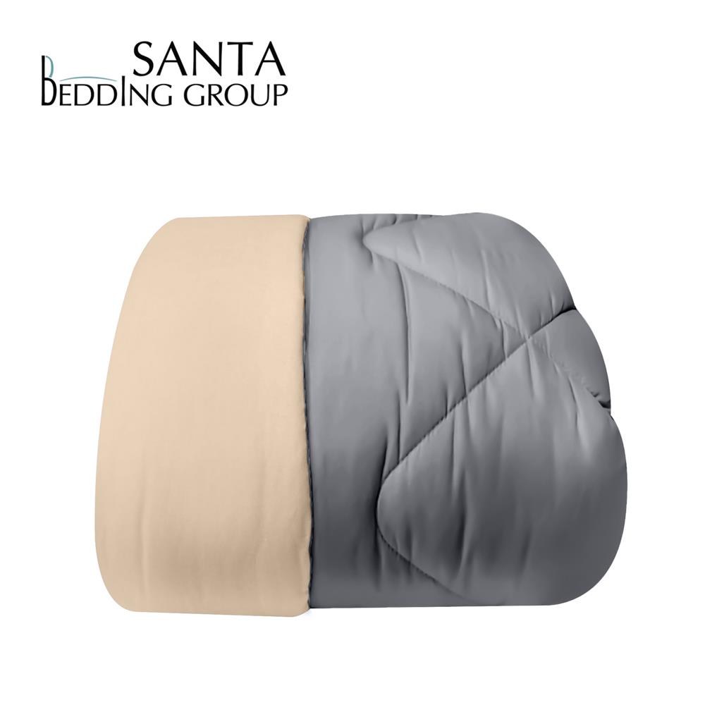 ผ้านวม SANTA BEDDING 70x90 นิ้ว สี BROWN/GREY