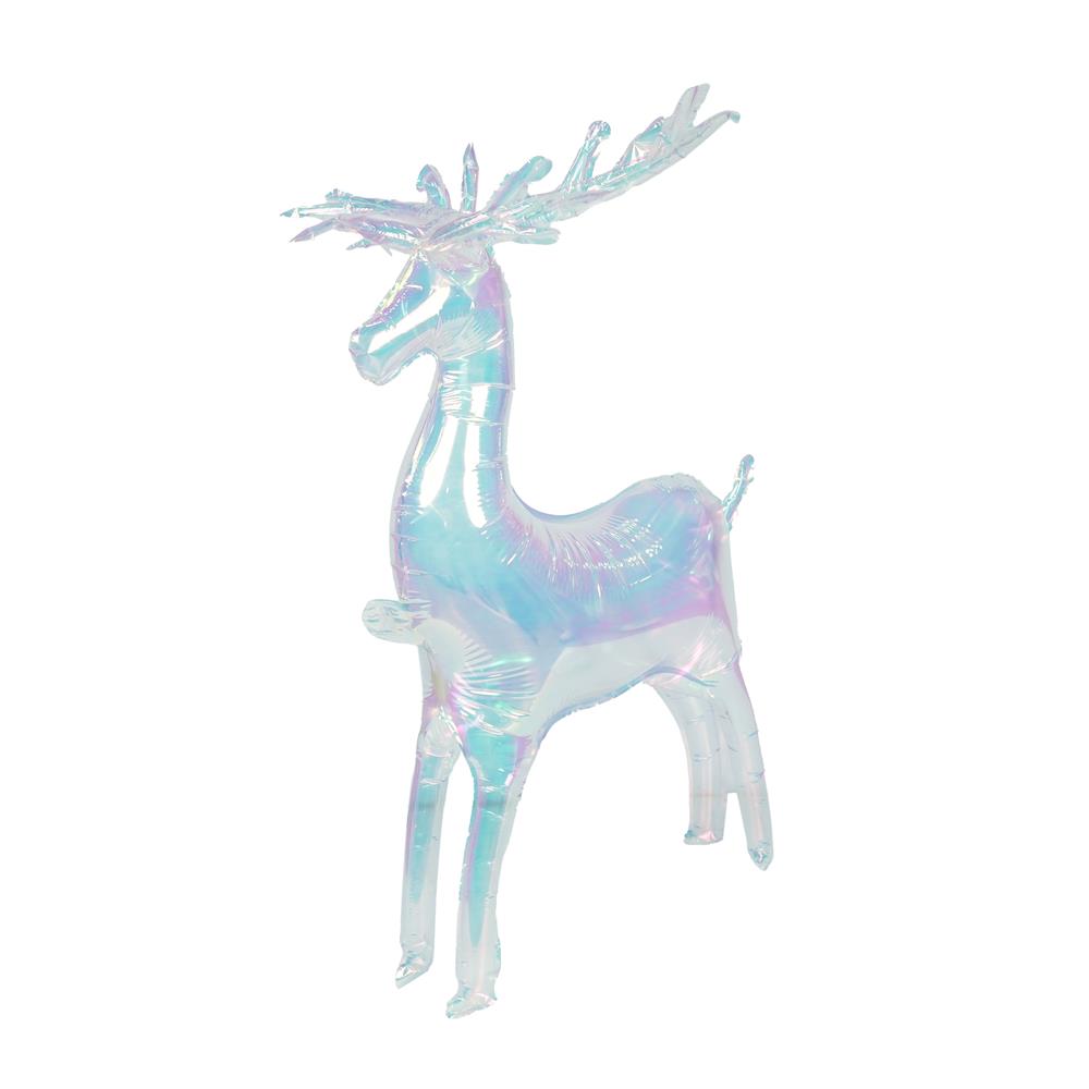 ลูกโป่งฟอยล์ REINDEER SNAZZ 35 นิ้ว สีเงิน
