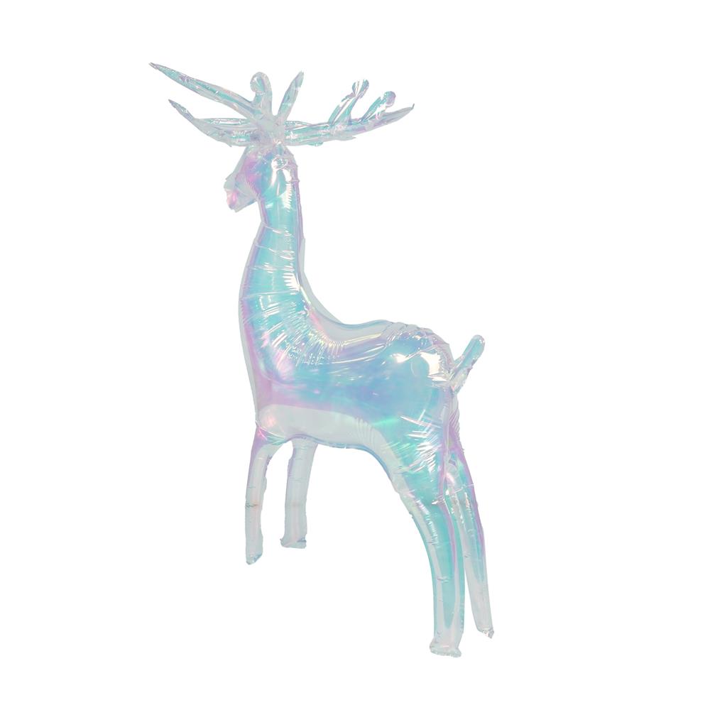 ลูกโป่งฟอยล์ REINDEER SNAZZ 35 นิ้ว สีเงิน