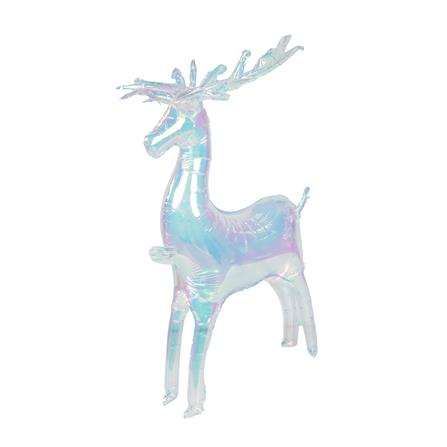 ลูกโป่งฟอยล์ REINDEER SNAZZ 35 นิ้ว สีเงิน_0