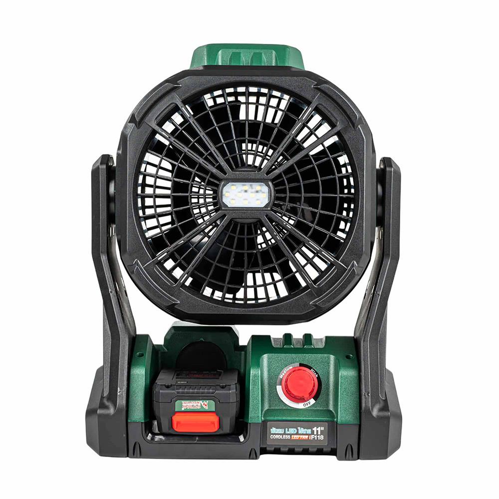 ชุดพัดลมไร้สาย 8 นิ้ว (พร้อมแบตเตอรี่และแท่นชาร์จ) SUMO F118