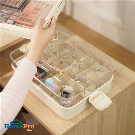 กล่องหูหิ้ว STACKO JUDY 33.5x23.5x14 ซม. สีครีม_10