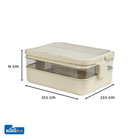 กล่องหูหิ้ว STACKO JUDY 33.5x23.5x14 ซม. สีครีม_12