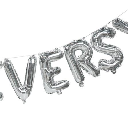 ลูกโป่งฟอยล์ ANNIVERSARY SNAZZ 16 นิ้ว สีเงิน-ชมพู_1