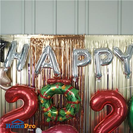 ลูกโป่งฟอยล์ ANNIVERSARY SNAZZ 16 นิ้ว สีเงิน-ชมพู_3