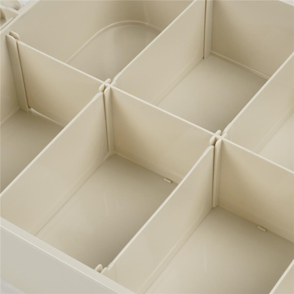 กล่องหูหิ้ว STACKO JUDY 33.5x23.5x25 ซม. สีครีม