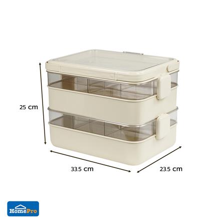 กล่องหูหิ้ว STACKO JUDY 33.5x23.5x25 ซม. สีครีม_10