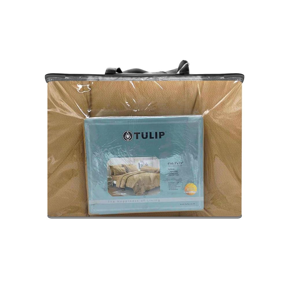 ชุดผ้าปูที่นอน 6 ฟุต (ชุด 6 ชิ้น) TULIP DELIGHT 60239-DL591