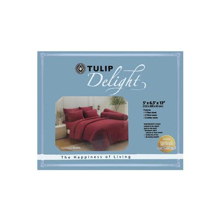 ชุดผ้าปูที่นอน 5 ฟุต (ชุด 5 ชิ้น) TULIP DELIGHT 60057-DL592_3