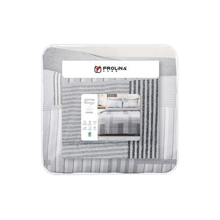 ชุดผ้าปูที่นอน 6 ฟุต (ชุด 6 ชิ้น) FROLINA COTTON BREEZE NOVELLE CBDF008_4