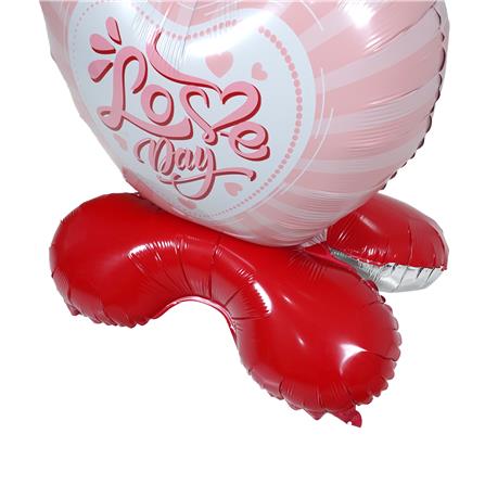ลูกโป่งฟอยล์ LOVE DAY SNAZZ 60 นิ้ว สีชมพู_2