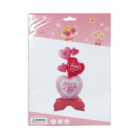 ลูกโป่งฟอยล์ LOVE DAY SNAZZ 60 นิ้ว สีชมพู_4