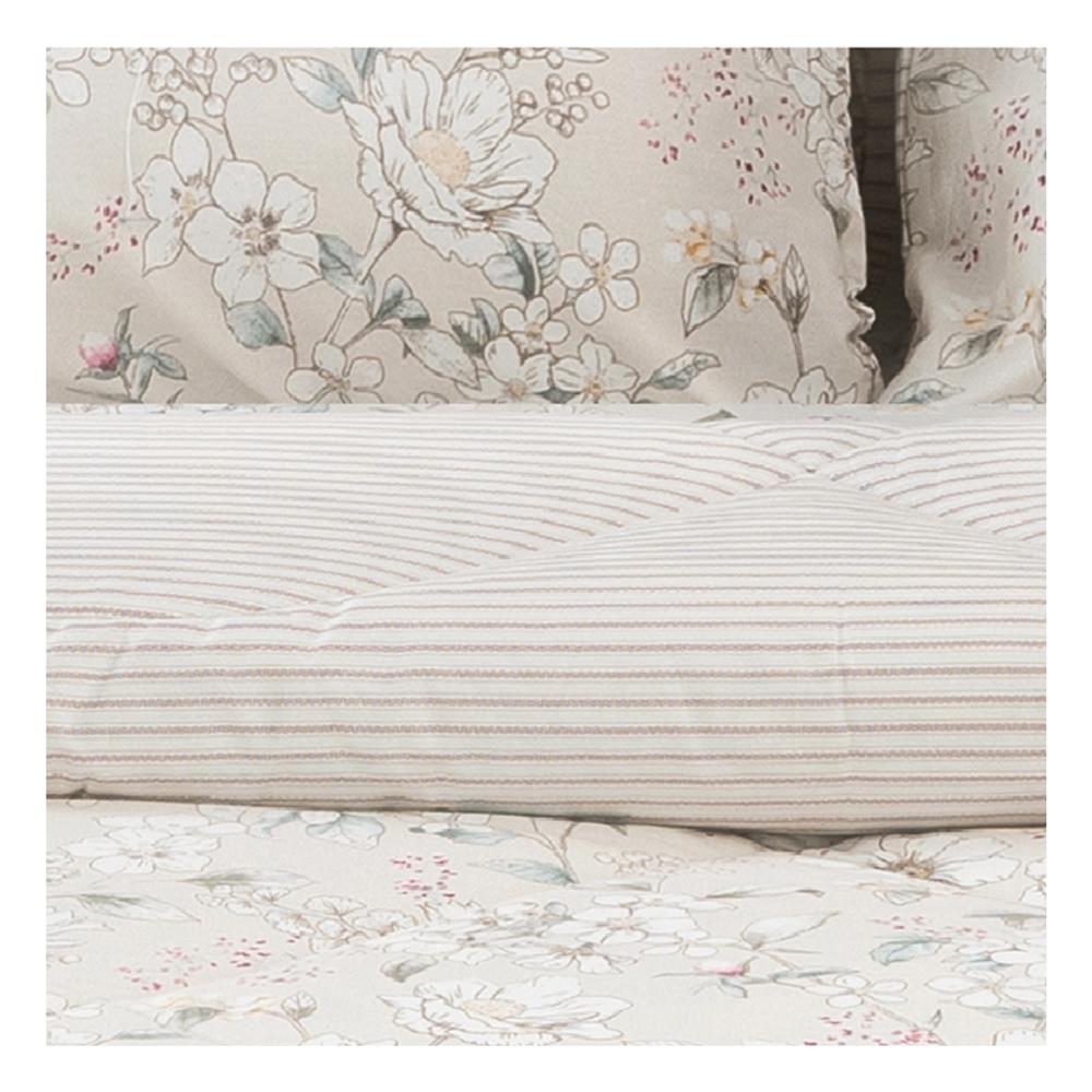 ชุดผ้าปูที่นอน 5 ฟุต (ชุด 6 ชิ้น) FROLINA COTTON BREEZE AMORIE CBDF009