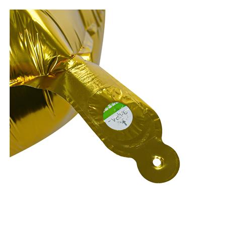 ลูกโป่งฟอยล์ หัวใจตกแต่ง SNAZZ 18 นิ้ว สีทอง_2