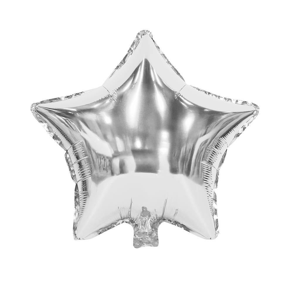 ลูกโป่งฟอยล์ PARTY SNAZZ 18 นิ้ว สีเงิน