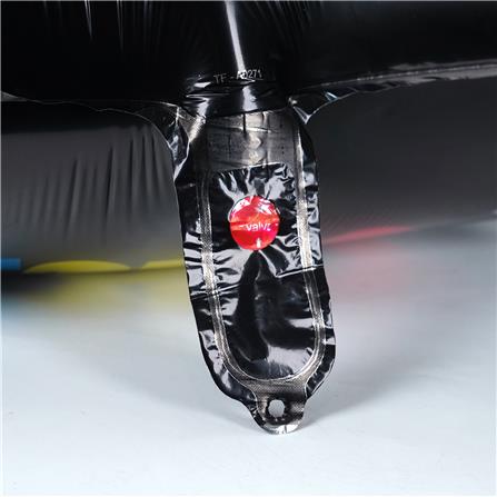 ลูกโป่งฟอยล์ CONGRATULATIONS SNAZZ 16 นิ้ว สีดำ_2