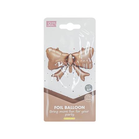 ลูกโป่งฟอยล์โบตกแต่ง SNAZZ 17 นิ้ว สีชมพู_2