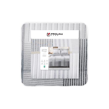 ชุดผ้าปูที่นอน 5 ฟุต (ชุด 6 ชิ้น) FROLINA COTTON BREEZE NOVELLE CBDF008_4