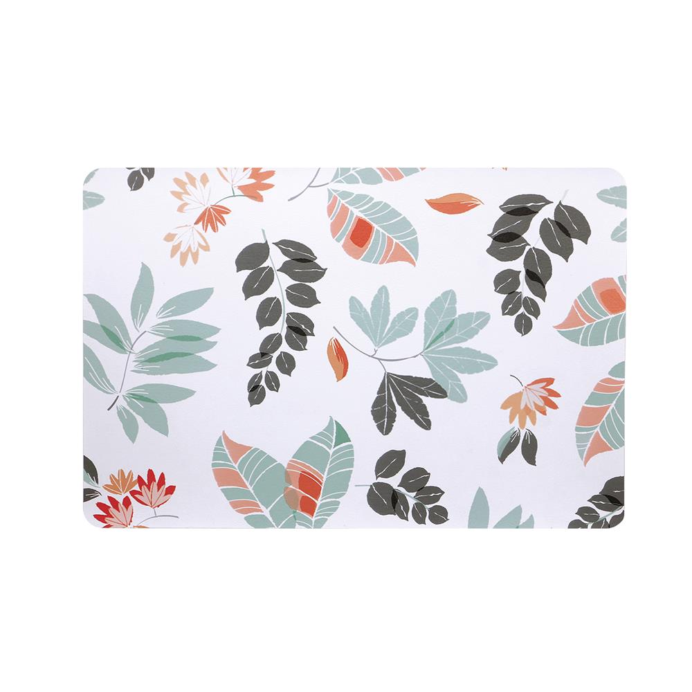 แผ่นรองจาน PVC SRITHAI HOLLY สีขาว