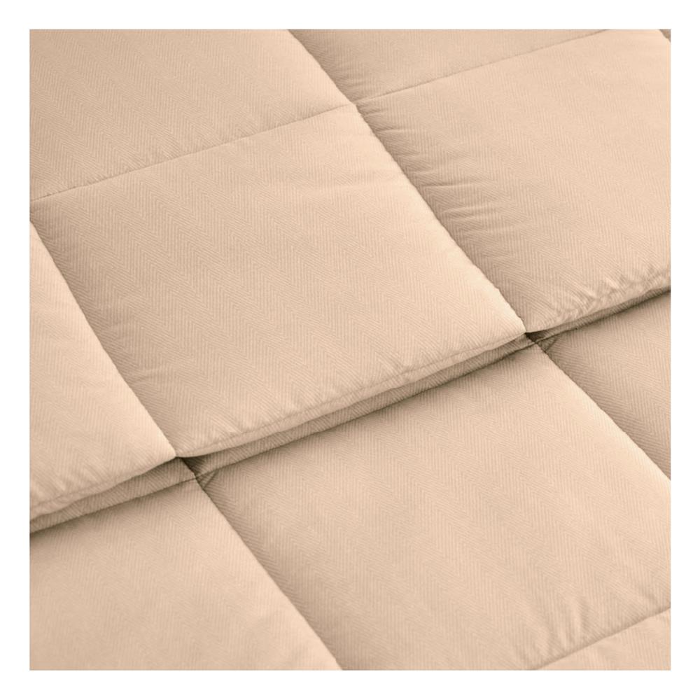 ผ้านวม OMAZZ PAUL TAILOR 100x90 นิ้ว สี CHAMPAGNE