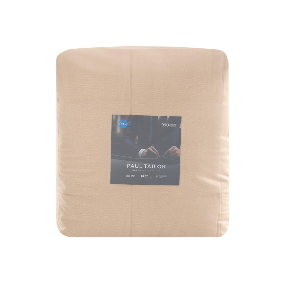 ผ้านวม OMAZZ PAUL TAILOR 100x90 นิ้ว สี CHAMPAGNE