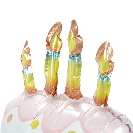 ลูกโป่งฟอยล์ HAPPY BIRTHDAY CAKE SNAZZ 34 นิ้ว สีชมพู_3