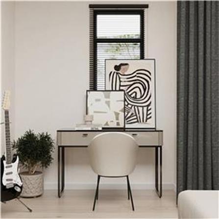 โต๊ะคอนโซล SB FURNITURE BLESS 120 ซม. สีเบจ_2