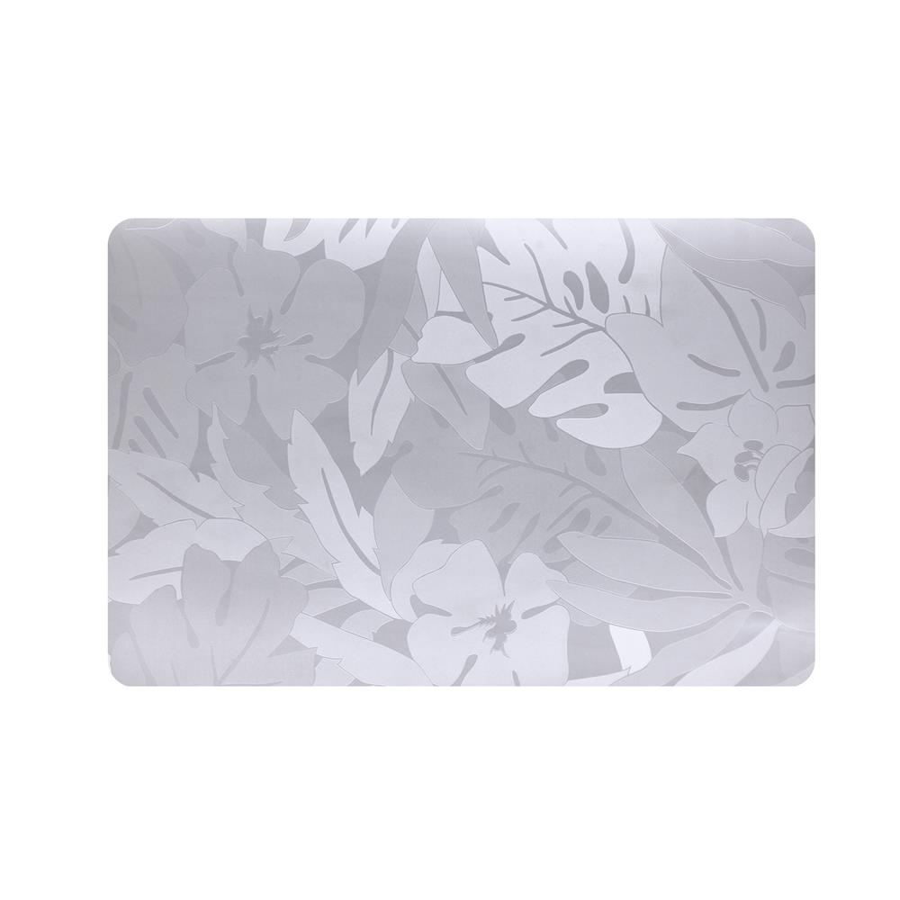 แผ่นรองจาน PVC SRITHAI POPLAR สีขาว