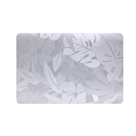 แผ่นรองจาน PVC SRITHAI POPLAR สีขาว_1