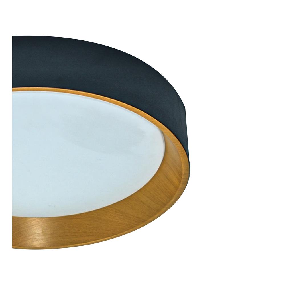 ไฟเพดาน LED STARLIGHT 04-SL-23809-500 81 วัตต์ DAYLIGHT/COOL WHITE/WARMWHITE 19 นิ้ว สีดำ/ลายไม้