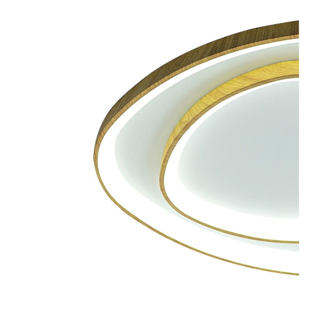 ไฟเพดาน LED STARLIGHT 05-SL-23906 135 วัตต์ DAYLIGHT/COOL WHITE/WARMWHITE 23 นิ้ว สีขาว/ลายไม้