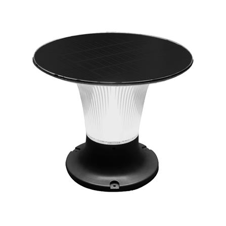 ไฟหัวเสา SOLAR SHINING GRANDE 120 วัตต์ DAYLIGHT/COOL WHITE/WARM WHITE สีดำ_0