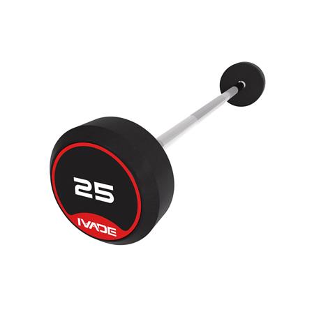 บาร์เบลแกนตรงหุ้มยาง IVADE 25 กก. (1 ชิ้น)_2