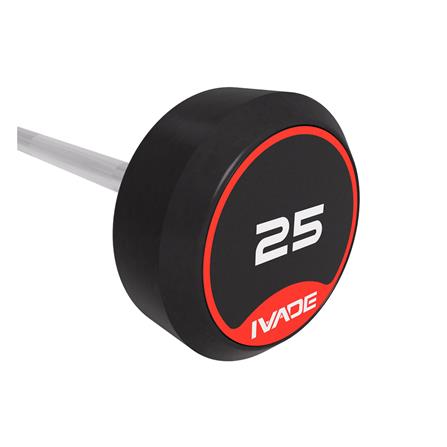 บาร์เบลแกนตรงหุ้มยาง IVADE 25 กก. (1 ชิ้น)_4