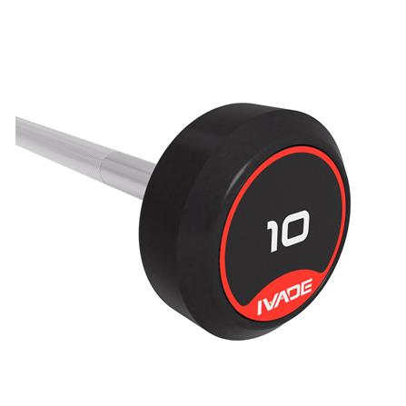 บาร์เบลแกนตรงหุ้มยาง IVADE 10 กก. (1 ชิ้น)_5