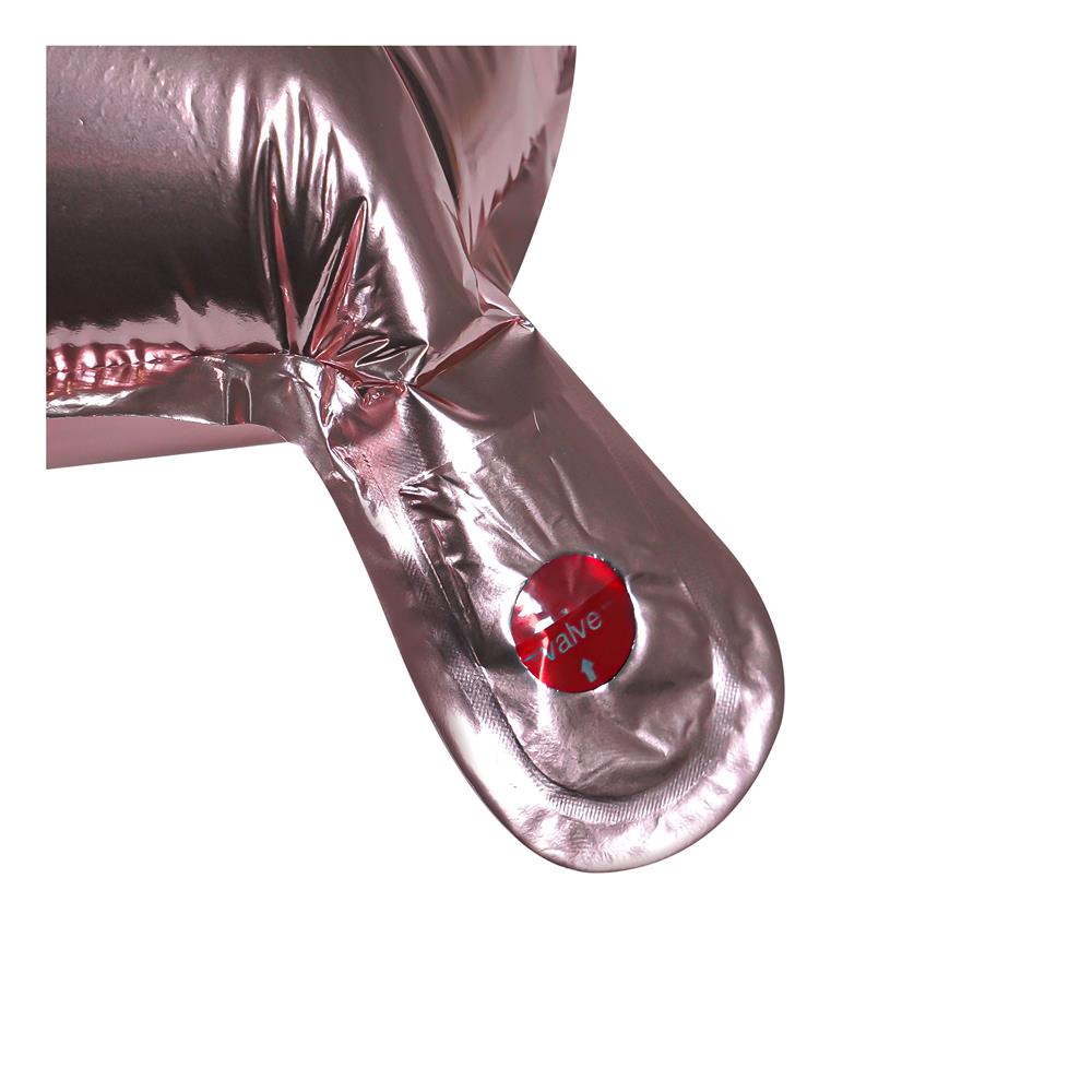 ลูกโป่งฟอยล์ตกแต่ง SNAZZ เลข 4 40 นิ้ว สีชมพู