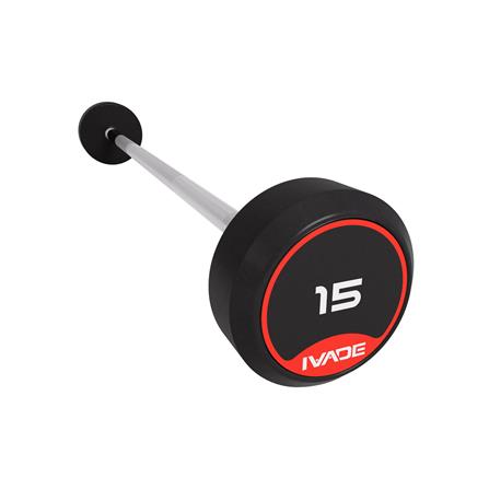 บาร์เบลแกนตรงหุ้มยาง IVADE 15 กก. (1 ชิ้น)_3