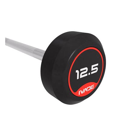 บาร์เบลแกนตรงหุ้มยาง IVADE 12.5 กก. (1 ชิ้น)_4