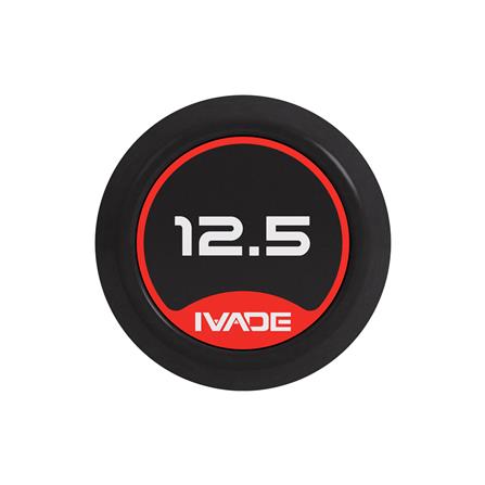 บาร์เบลแกนตรงหุ้มยาง IVADE 12.5 กก. (1 ชิ้น)_6