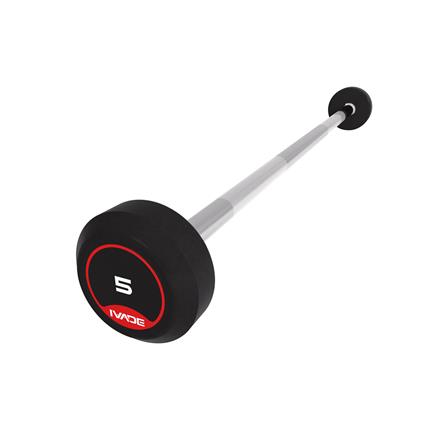 บาร์เบลแกนตรงหุ้มยาง IVADE 5 กก. (1 ชิ้น)_2