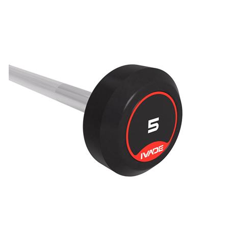 บาร์เบลแกนตรงหุ้มยาง IVADE 5 กก. (1 ชิ้น)_4