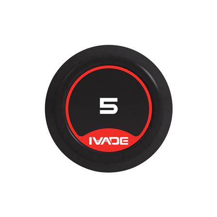 บาร์เบลแกนตรงหุ้มยาง IVADE 5 กก. (1 ชิ้น)_6