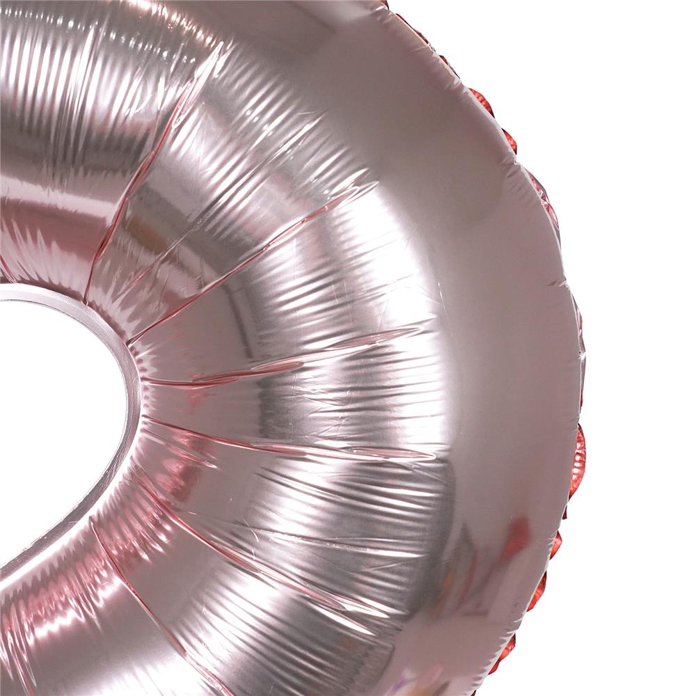 ลูกโป่งฟอยล์ตกแต่ง SNAZZ เลข 2 40 นิ้ว สีชมพู