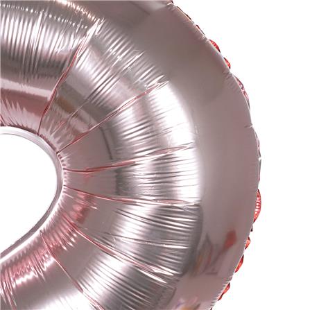 ลูกโป่งฟอยล์ตกแต่ง SNAZZ เลข 2 40 นิ้ว สีชมพู_1