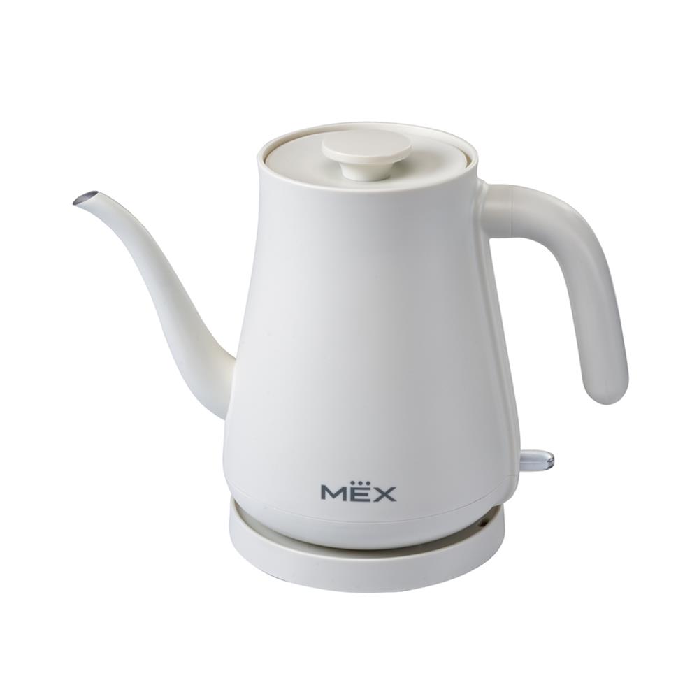 กาต้มน้ำไฟฟ้า MEX KPL608W 0.80 ลิตร สีขาว