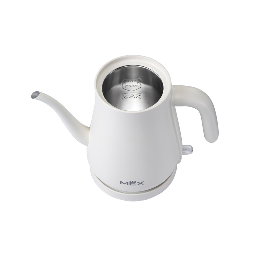 กาต้มน้ำไฟฟ้า MEX KPL608W 0.80 ลิตร สีขาว