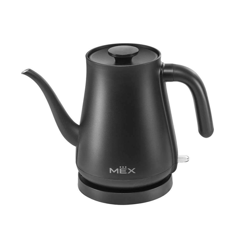กาต้มน้ำไฟฟ้า MEX KPL608B 0.80 ลิตร สีดำ