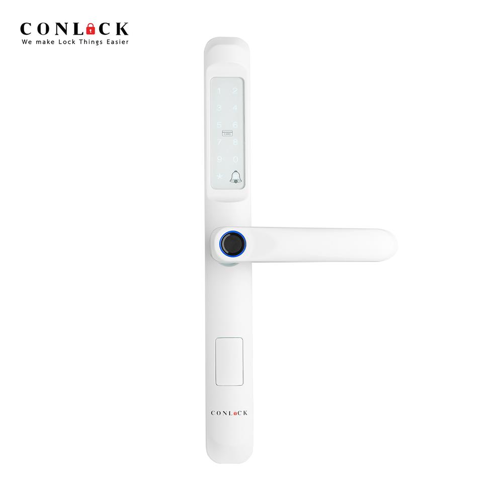 กลอนดิจิตอล CONLOCK CL-X50 สีขาว