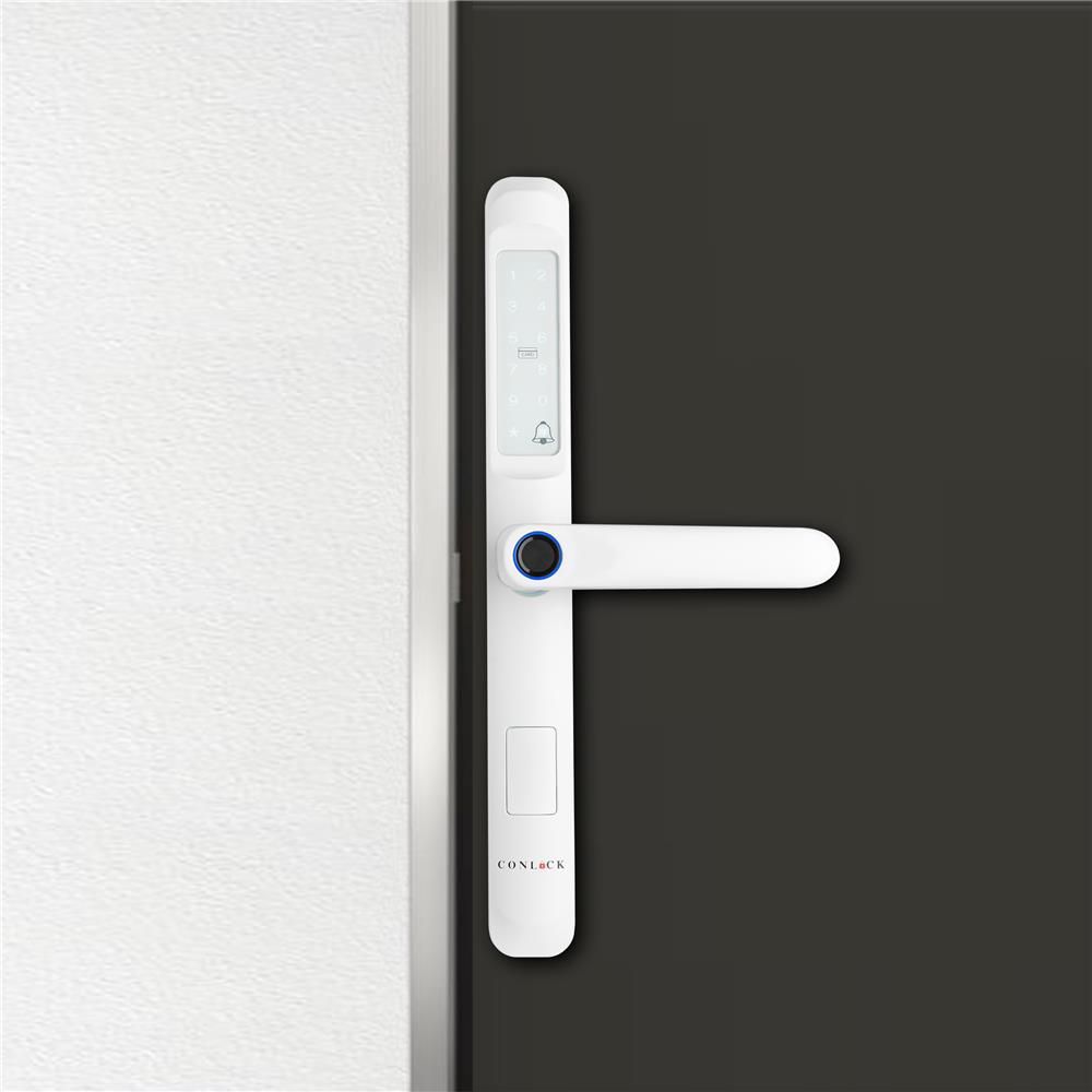 กลอนดิจิตอล CONLOCK CL-X50 สีขาว