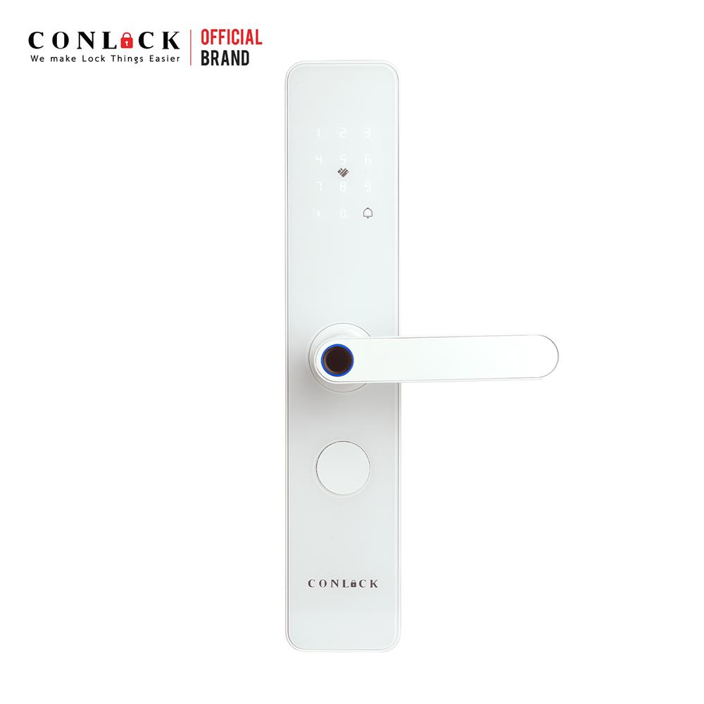 กลอนดิจิตอล CONLOCK CL-X1 สีขาว
